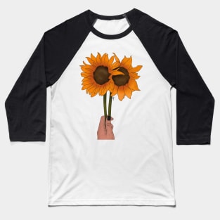 Sunflower / Baseball T-Shirt